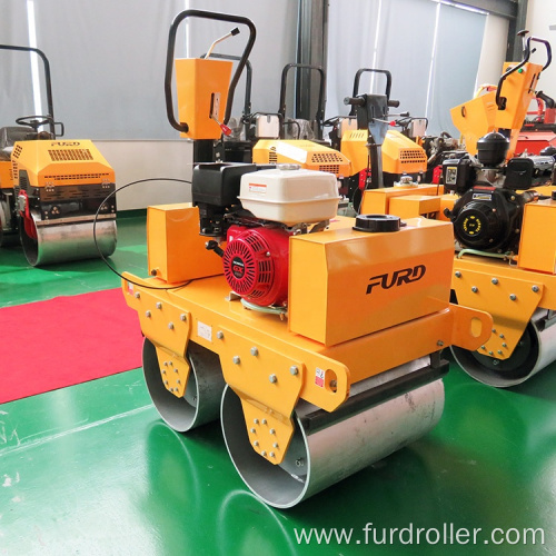 Walk Behind Double Drums Roller Compactor with Japan Engine